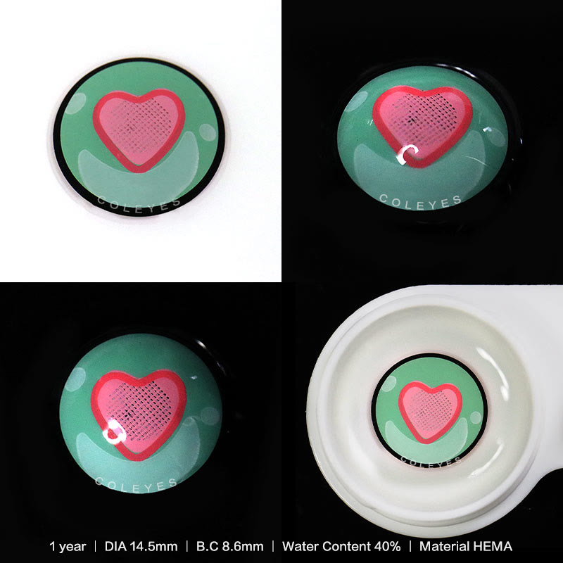 Coleyes Puppet Love Pink Yearly Cosplay Colored Contacts - image 4