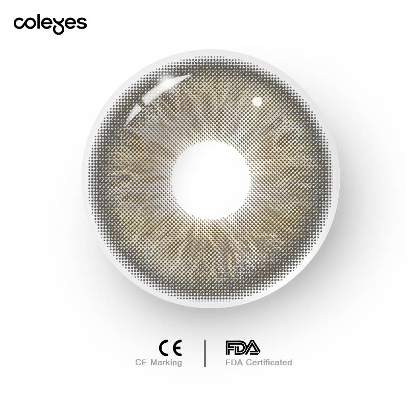 Coleyes Lyra Brown Prescription Yearly Colored Contacts - image 5