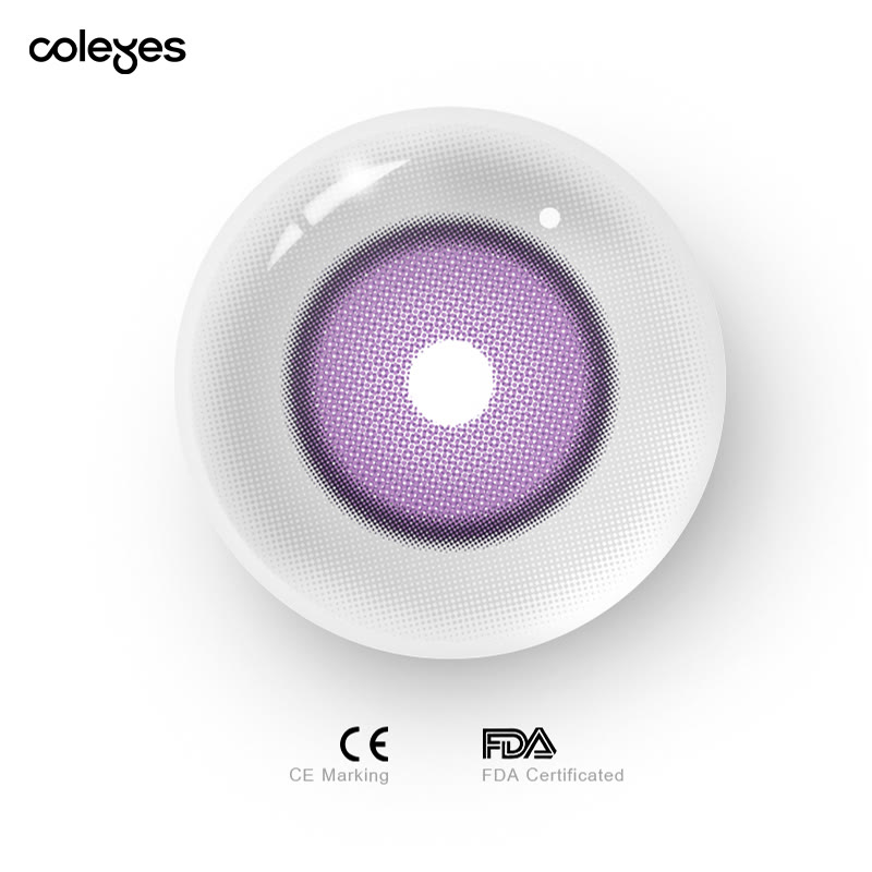 Coleyes Eclipse Violet Yearly Cosplay Colored Contacts - image 5