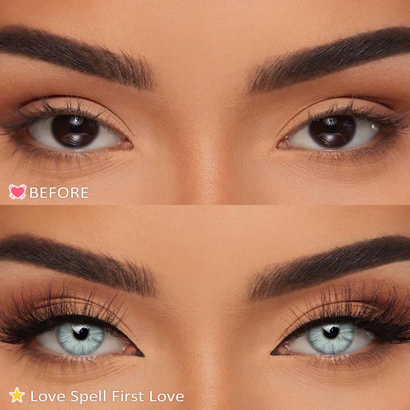 Coleyes Love Spell First Love Yearly Prescription Colored Contacts - image 8