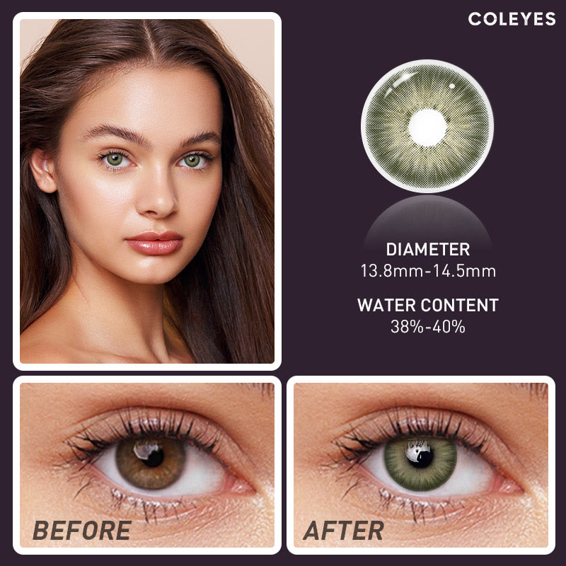 Coleyes New York III Green Yearly Colored Contacts - image 9