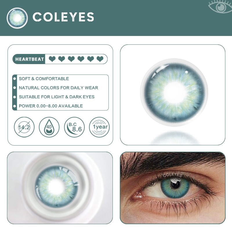 Coleyes Aegean Sea Ⅱ Blue Men Colored Contacts - image 6