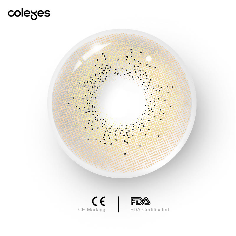 Coleyes Ocean Brown Yearly Prescription Colored Contacts - image 6