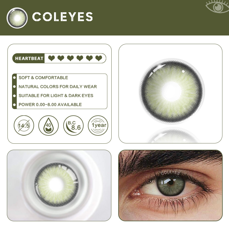 Coleyes Norko Green Men Colored Contacts - image 7