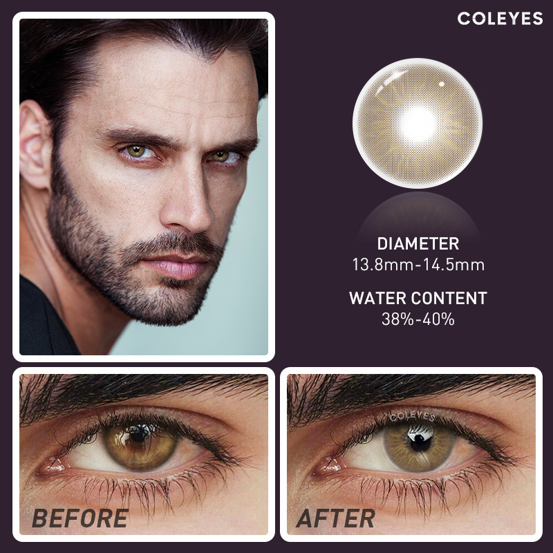 Coleyes Profound Brown Men Colored Contacts - image 5