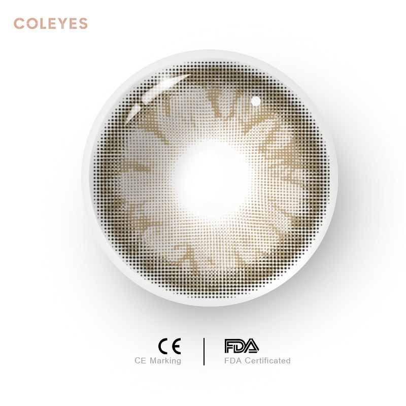 Coleyes Tequila Brown Yearly Prescription Colored Contacts - image 2