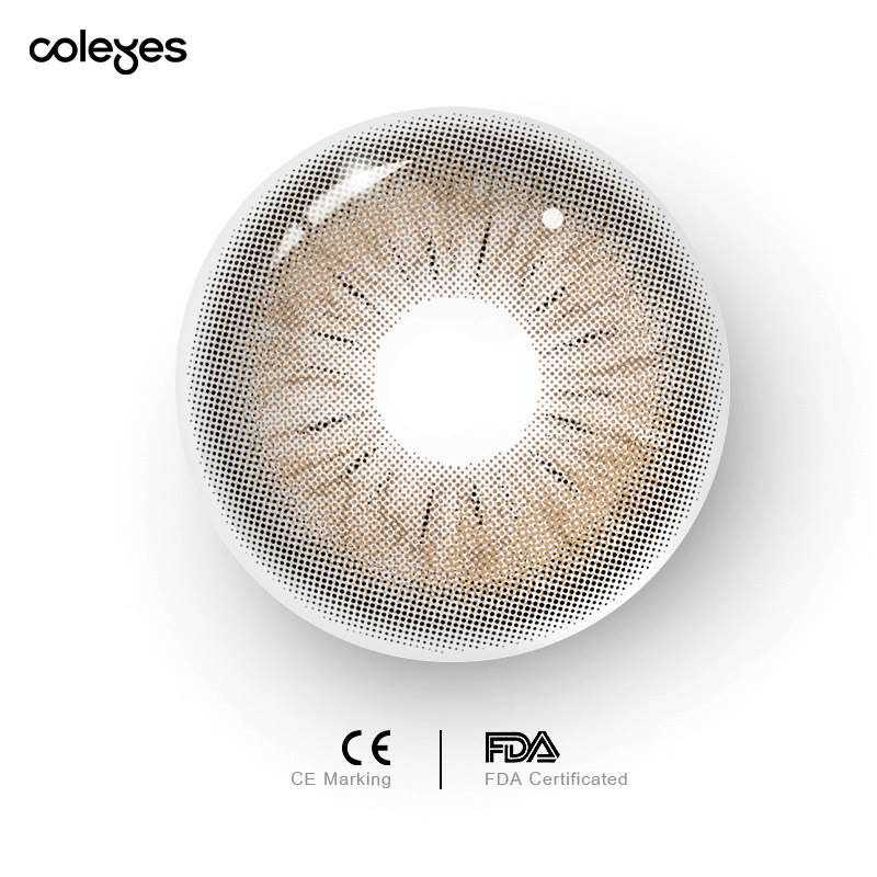 Coleyes Velvet Brown Yearly Prescription  Colored Contacts - image 10