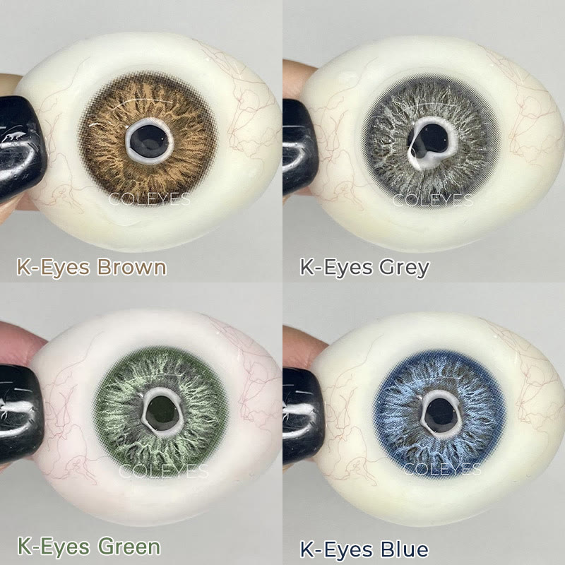 Coleyes K-Eyes Brown Yearly Colored Contacts - image 10