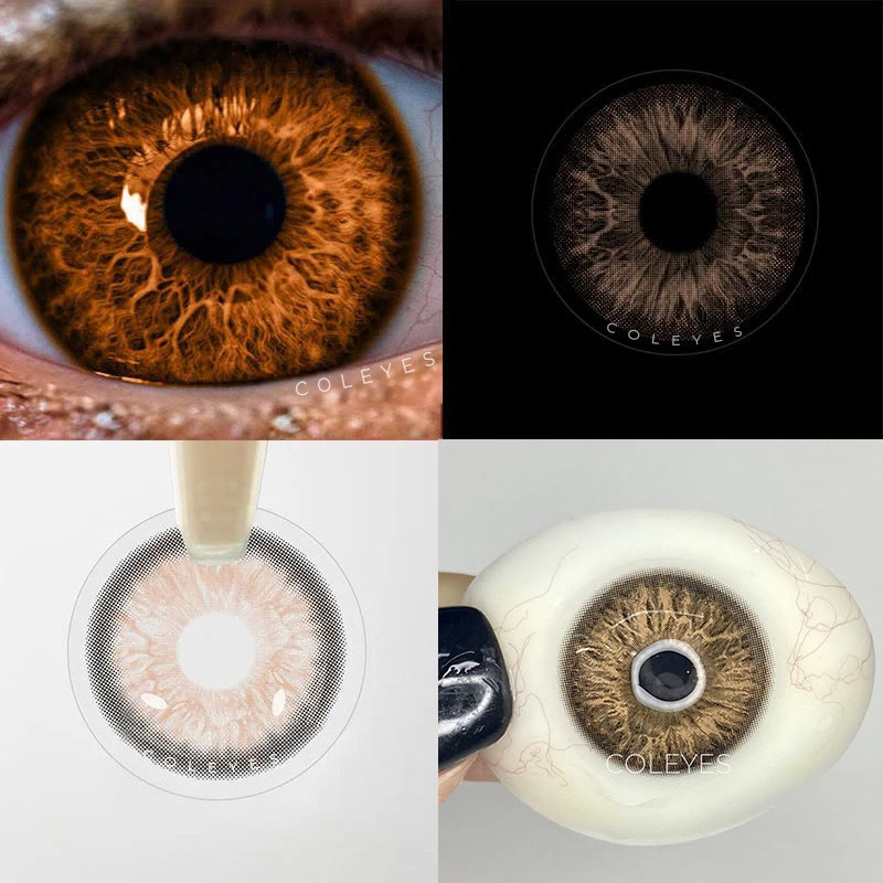 Coleyes K-Eyes Brown Yearly Colored Contacts - image 4