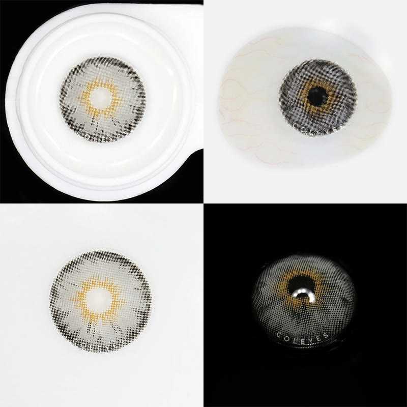 Coleyes Monica Grey Small Pupil Yearly Colored Contacts - image 7