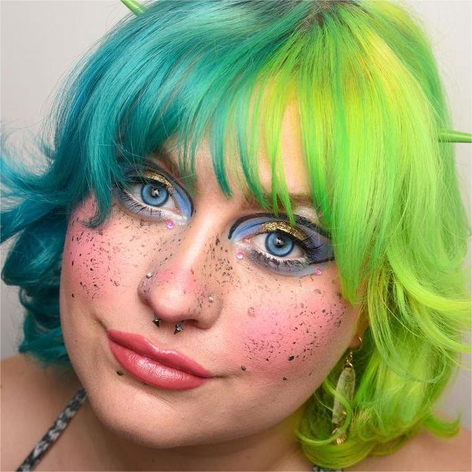 Coleyes Sassy Blue Prescription Yearly Cosplay Colored Contacts - image 9