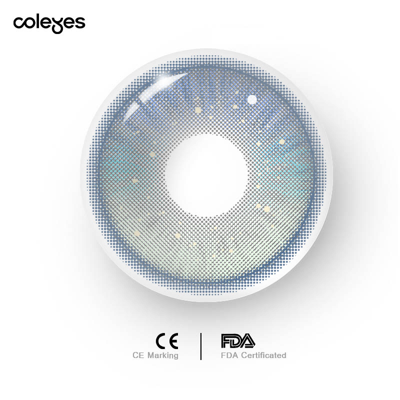 Coleyes Amour Blue Yearly Prescription Colored Contacts - image 5