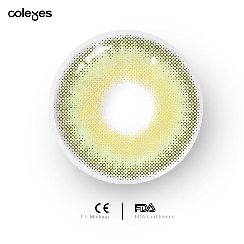 Coleyes LA Green Yearly Prescription Colored Contacts - image 9