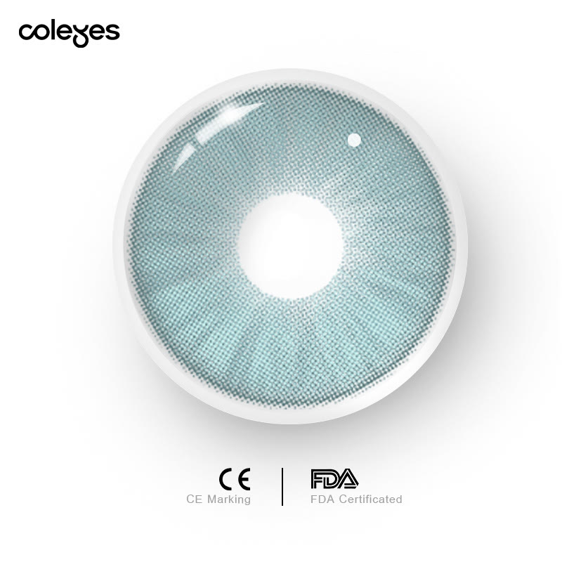 Coleyes Sicily Green Yearly Prescription Colored Contacts - image 8