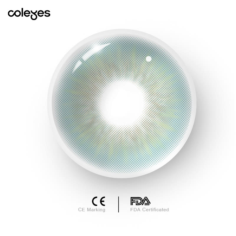 Coleyes Sin Green Yearly Prescription Colored Contacts - image 9