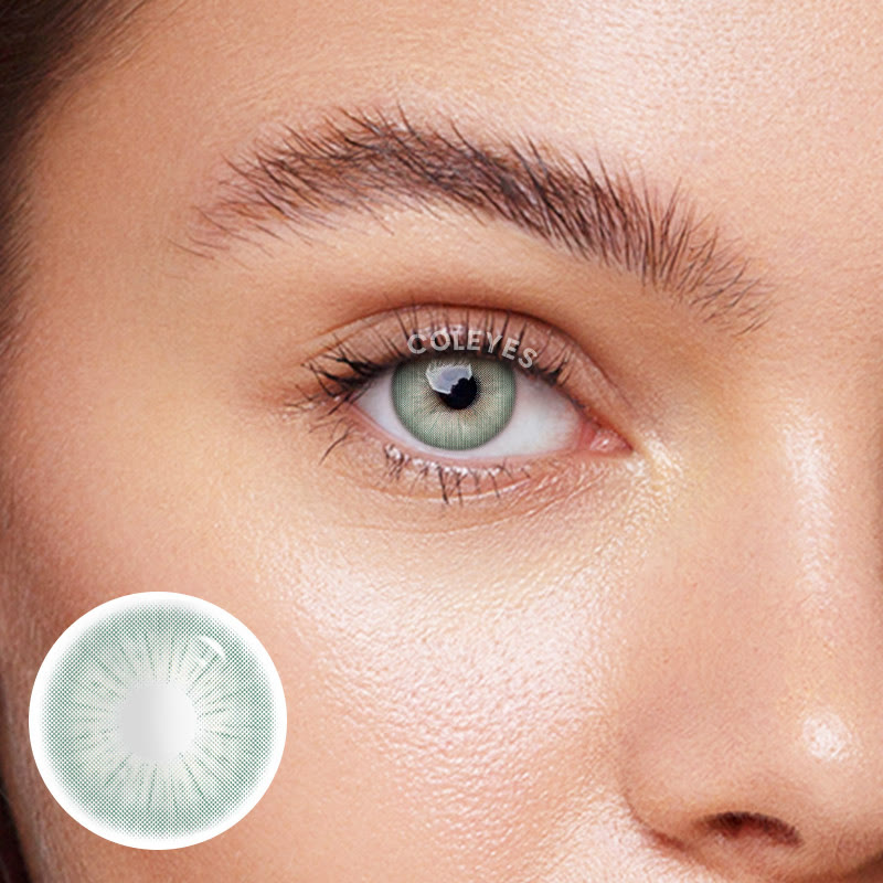 Coleyes Crystal Green Yearly Prescription Colored Contacts - image 9