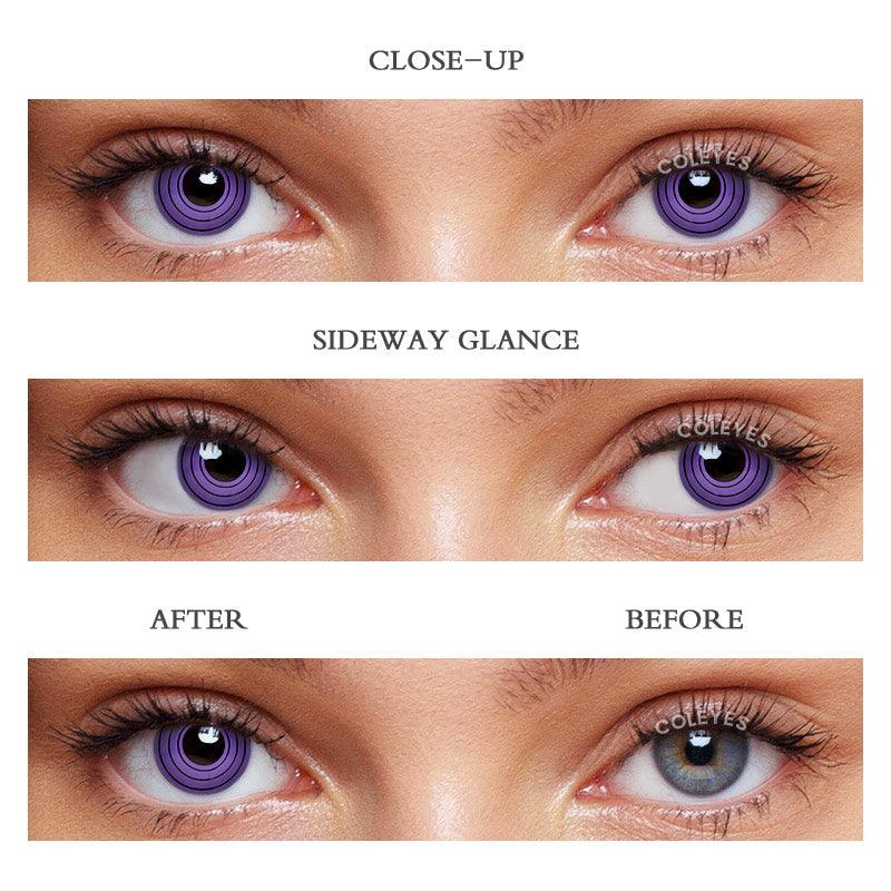 Coleyes Ubuyashiki Hinaki Yearly Cosplay Prescription Colored Contacts - image 3