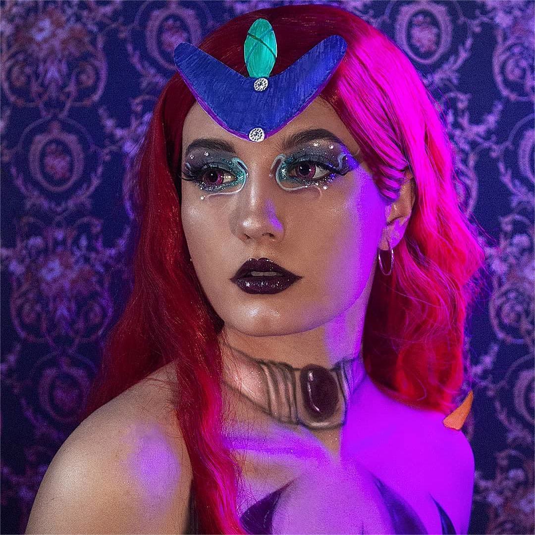 Coleyes Chomper Pink Yearly Prescription Cosplay Colored Contacts - image 4