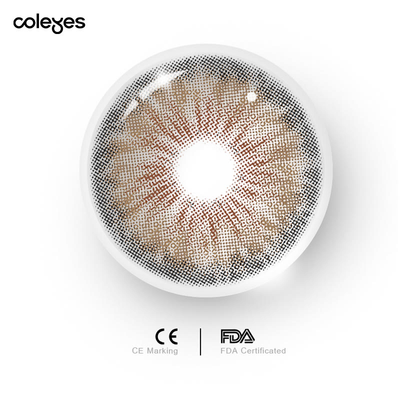 Coleyes Muse Brown Yearly Prescription Colored Contacts - image 11