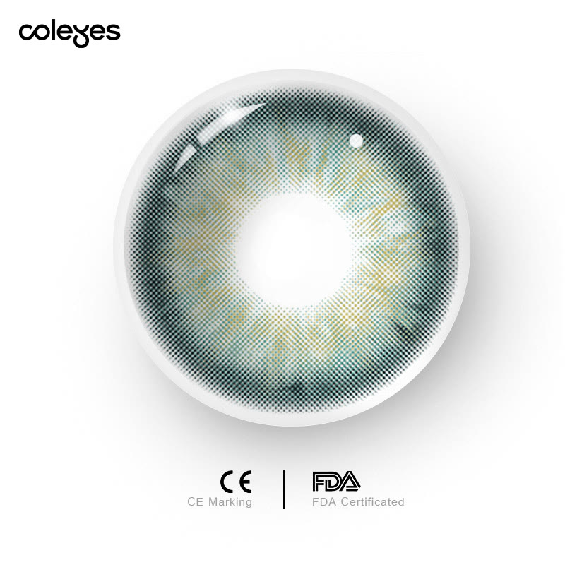 Coleyes Aegean Sea Ⅱ Green Yearly Prescription Colored Contacts - image 9