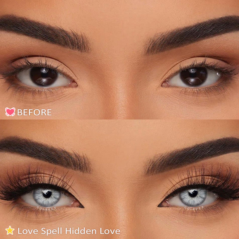 Coleyes Love Spell Hidden Love Yearly Prescription Colored Contacts - image 5