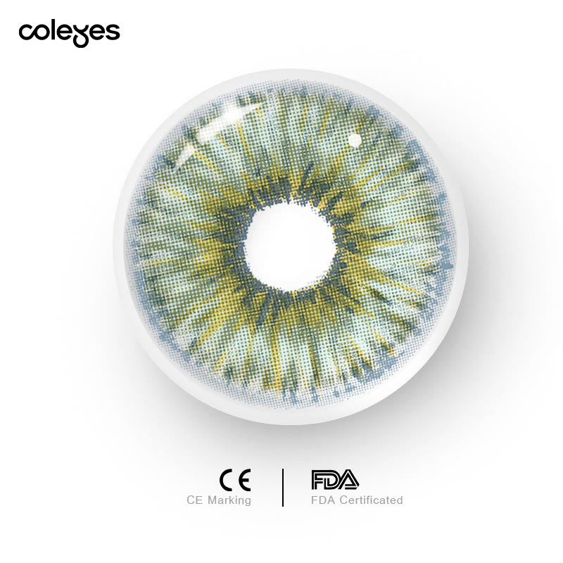 Coleyes Cybervision Green Yearly Prescription Colored Contacts - image 10