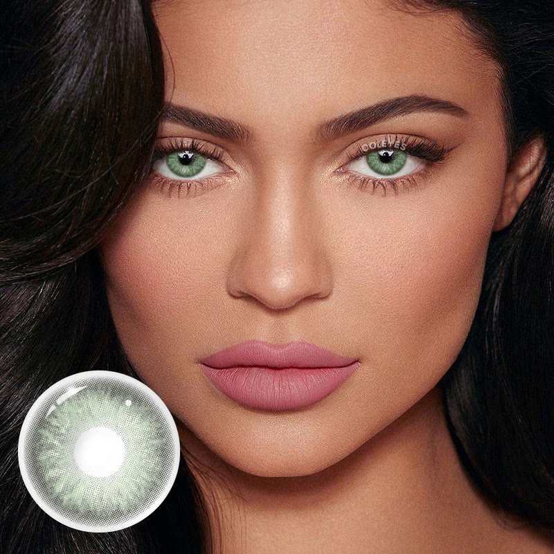 Coleyes Juliet Green Yearly Prescription Colored Contacts - image 5