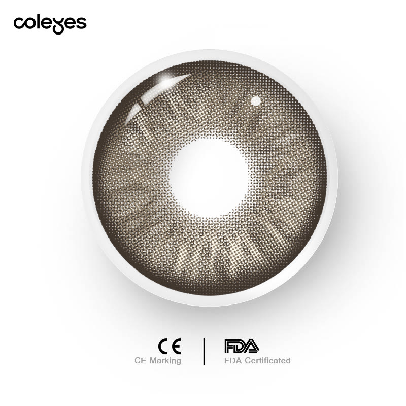 Coleyes Barbie Honey Brown Yearly Prescription Colored Contacts - image 5