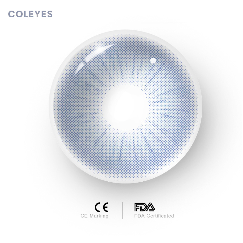 Coleyes Crystal Blue Men Colored Contacts - image 2