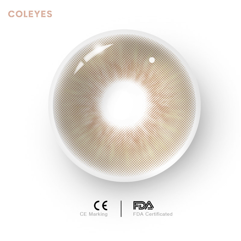 Coleyes Sin Brown Yearly Prescription Colored Contacts - image 2