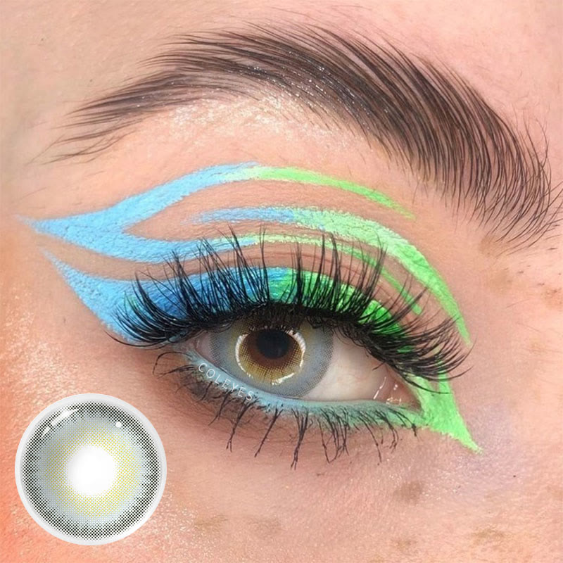 Coleyes LA Blue Yearly Prescription Colored Contacts - image 4