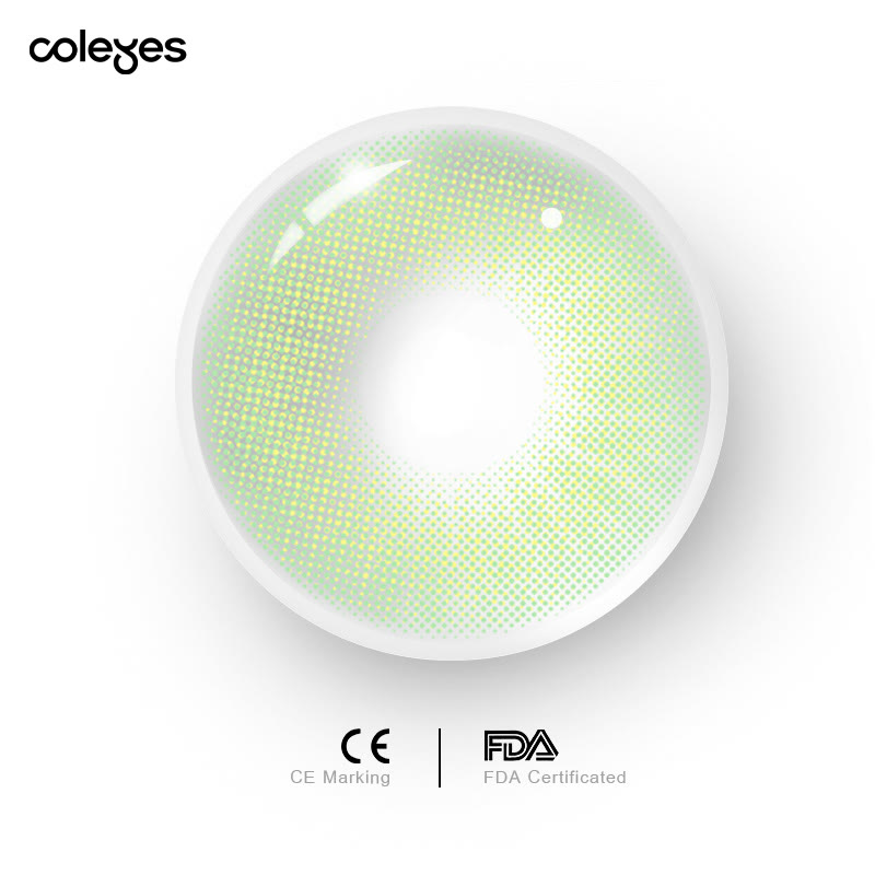 Coleyes Hid Emerald Yearly Prescription Colored Contacts - image 7