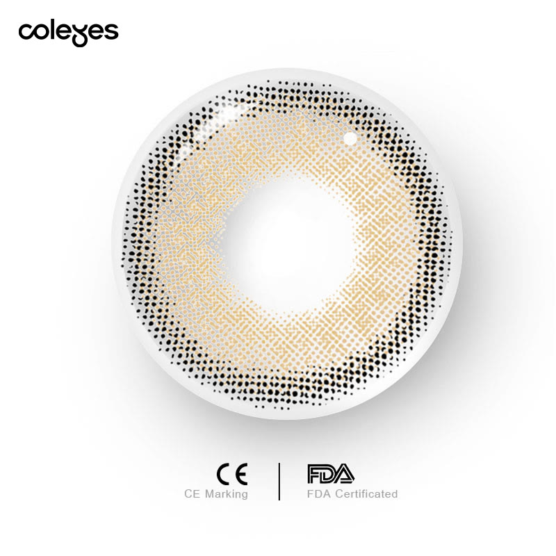 Coleyes Universe Brown Yearly Prescription Colored Contacts - image 6
