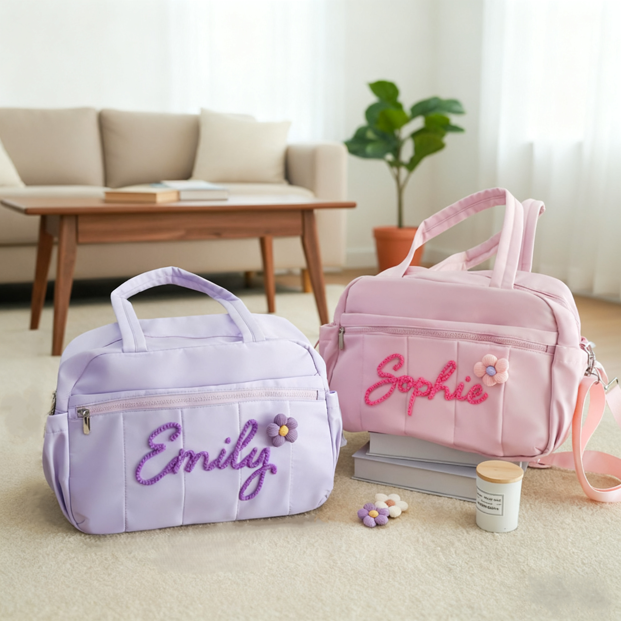 Personalized Name Girls Back To School Supplies Unicorn Pencil