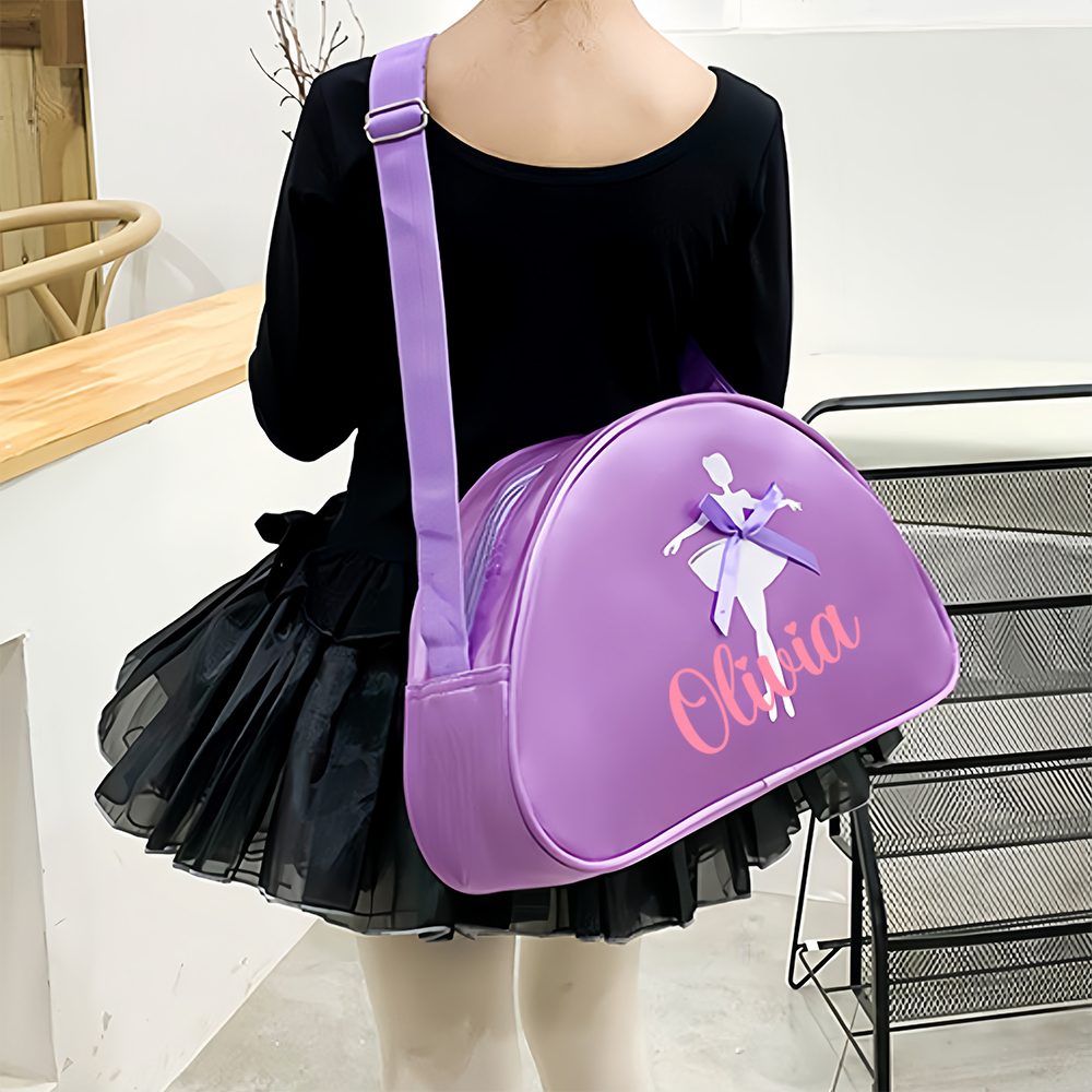 Personalized Name Kids Ballet Dance Bag | KKBag49 – KisssKids