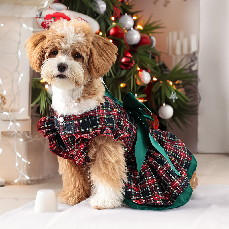 Personalized Name Christmas Pet Outfit | KKPet278  KisssKids