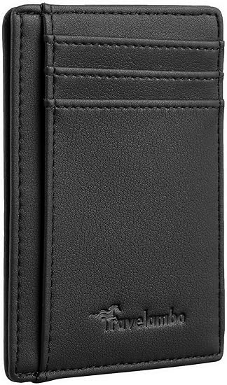 Ultra thin leather wallet