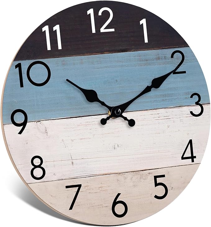 Rustic decorative clock