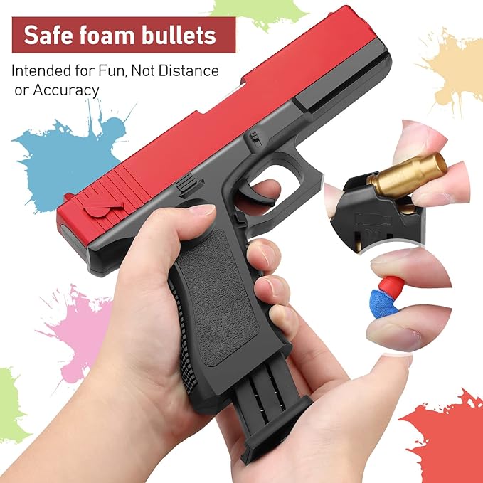 【LAST DAY SALE】SHELL EJECTION SOFT BULLET TOY 3 714VpGgeW6L AC SX679
