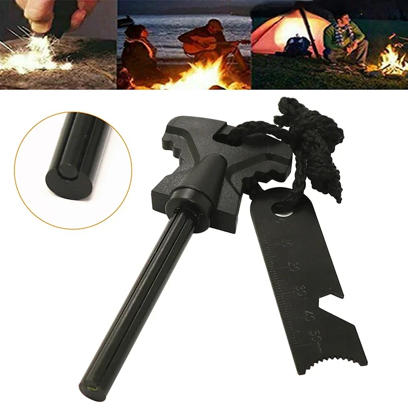 Outdoor Camping Equipment Portable Matchstick Magnesium Strip Lighter Stick Product Suit Cigarette Lighter Multi Ignition Tool| |   - AliExpress