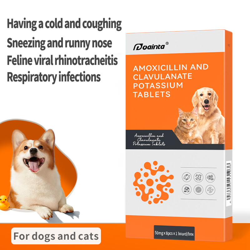 Amoxicillin and Clavulanate Potassium Tablets for Dogs&Cats
