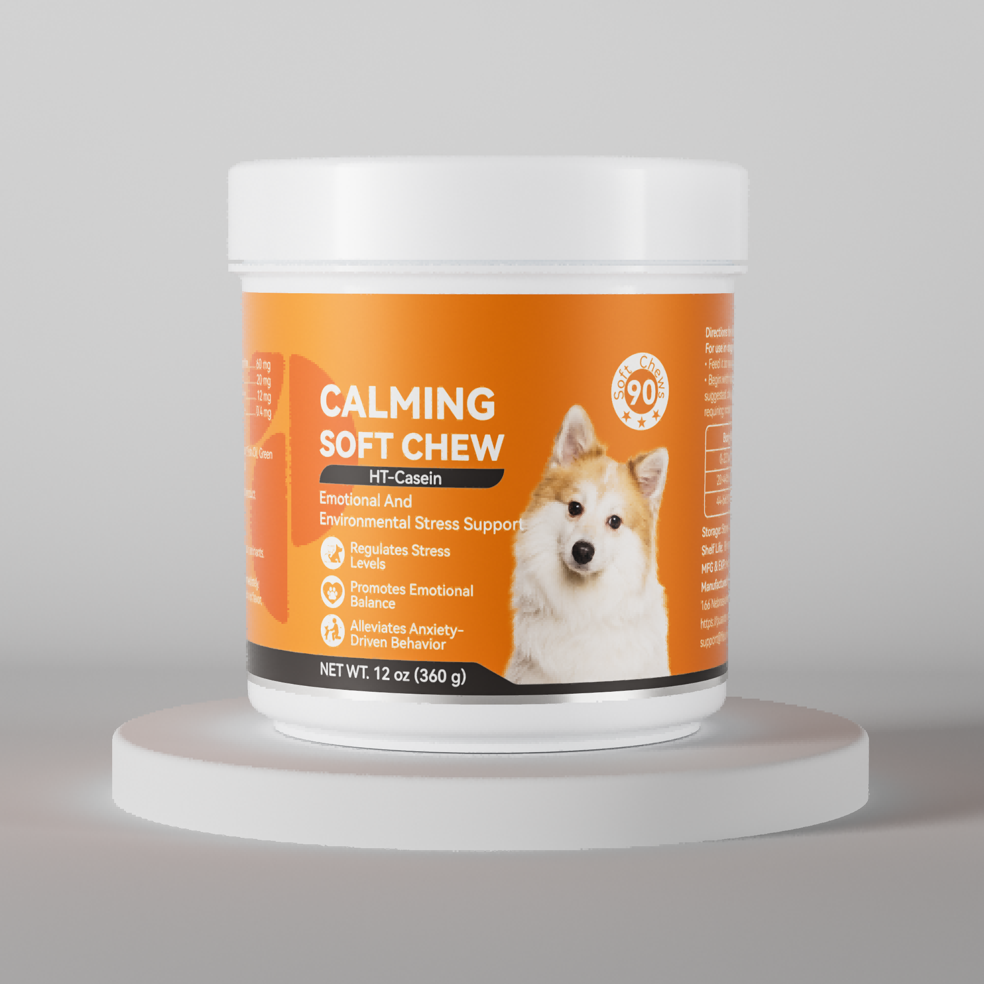 Calming Soft Chew Emotional Environmental Stress Support