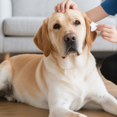 clean dog ears