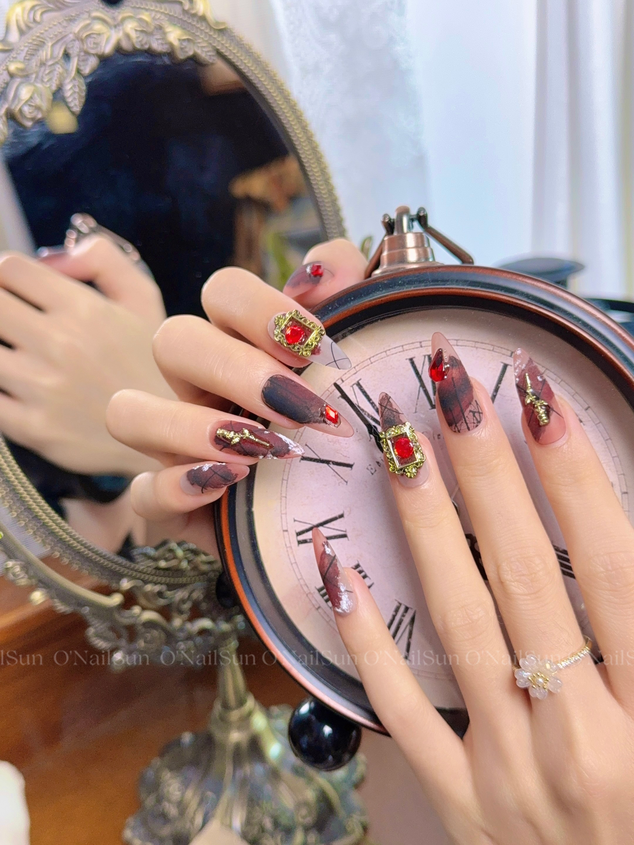 30+ Red Nails For Fall to Complement Your Cozy Wardrobe
