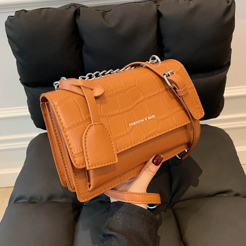 🔥Oferta especial🔥Bolsa de ombro feita à mão em couro de crocodilo