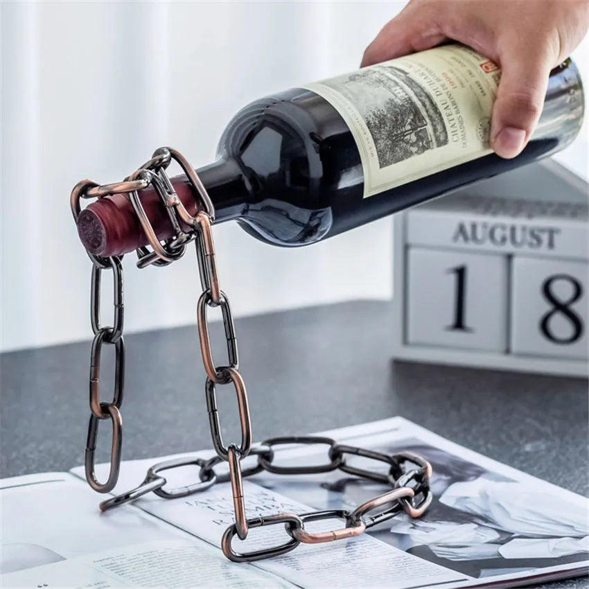 FLOATING ELEGANCE WINE HOLDER