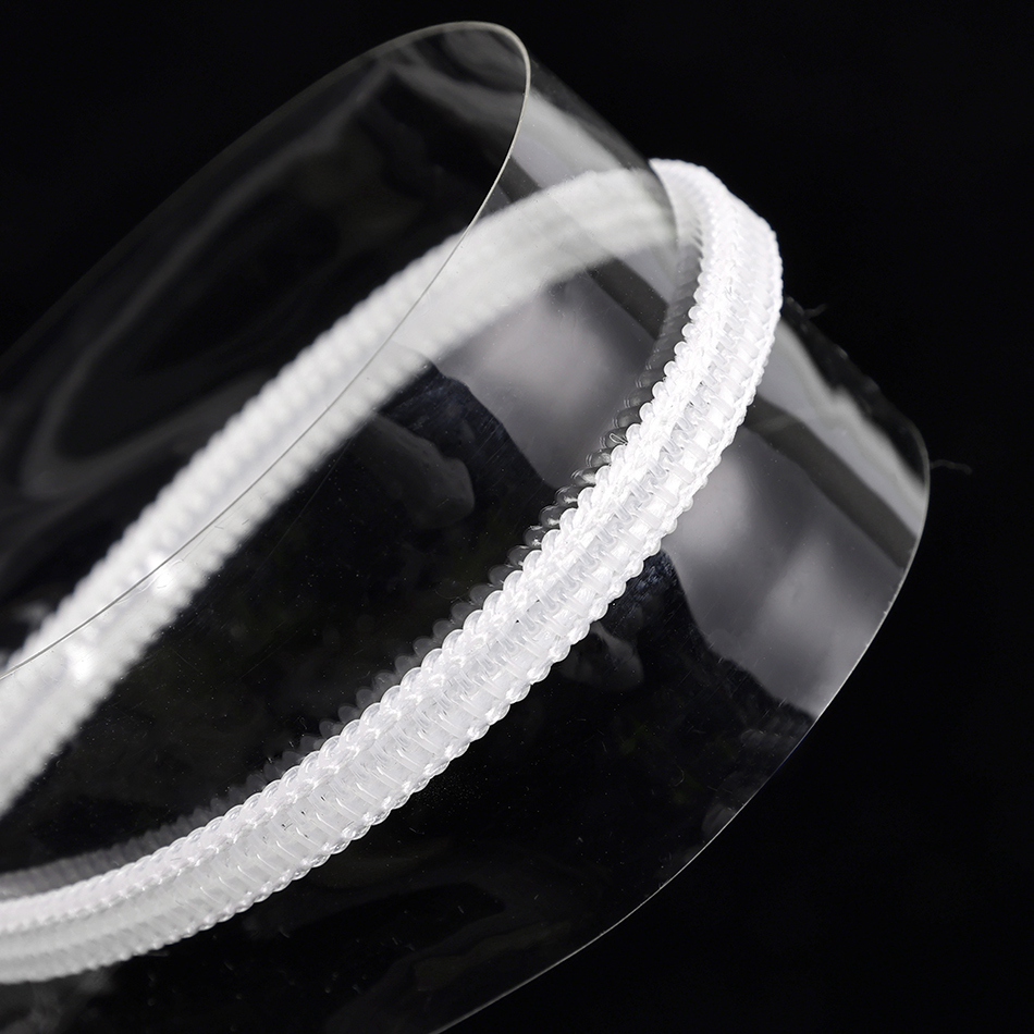 Nylon Transparent PVC Zipper (with Teeth)