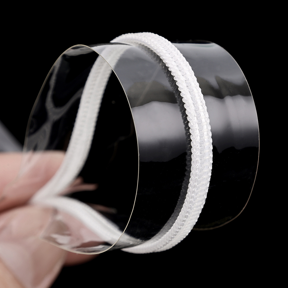 Nylon Transparent PVC Zipper (with Teeth)