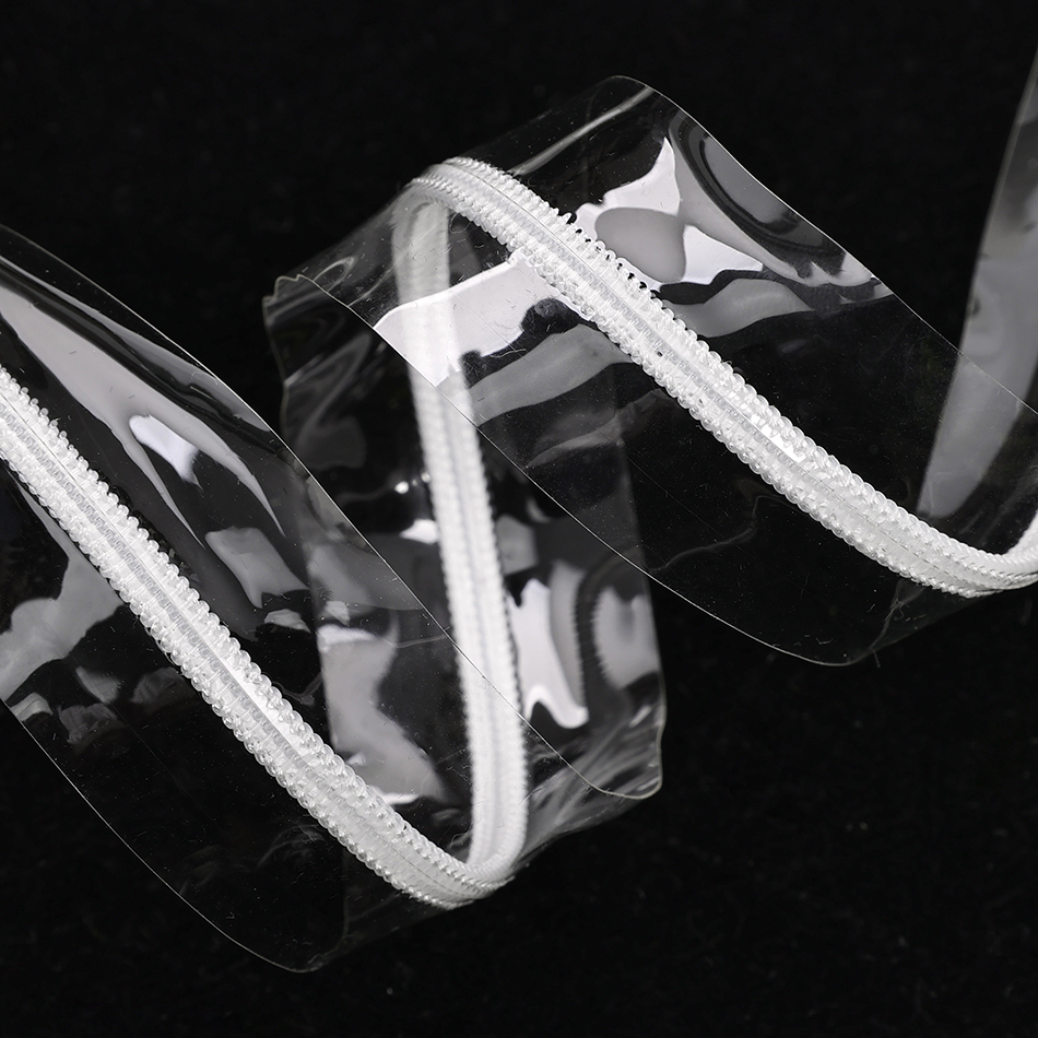 Nylon Transparent PVC Zipper (with Teeth)