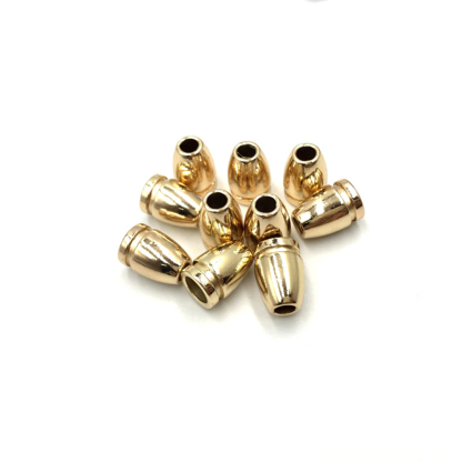 Factory Price Fashion Metal Fastener Slider Toggles Cord End Customized Color And Logo For Garment Apparel Accessories